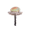 Australian Yellow Opal Ring