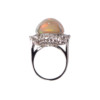 Australian Yellow Opal Ring